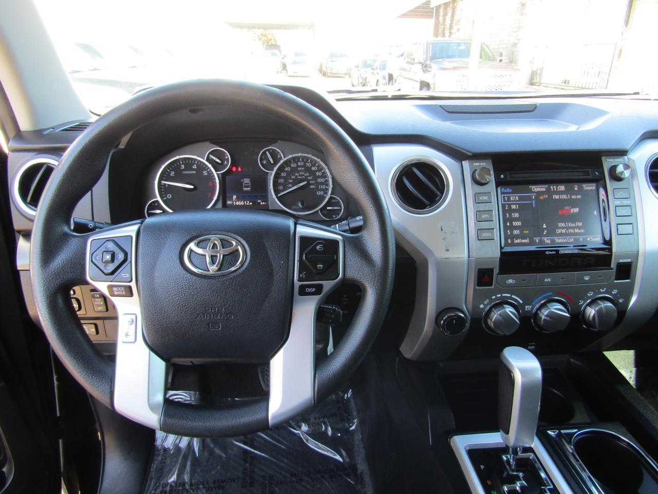 2017 Toyota Tundra SR5 CrewMax 5.5 Bed 5.7L FFV (Natl) Grand Prairie TX