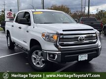 2017 Toyota Tundra SR5 CrewMax 5.5' Bed 5.7L South Burlington VT 2017 Toyota Tundra SR5 CrewMax 5.5' Bed 5.7L South Burlington VT
