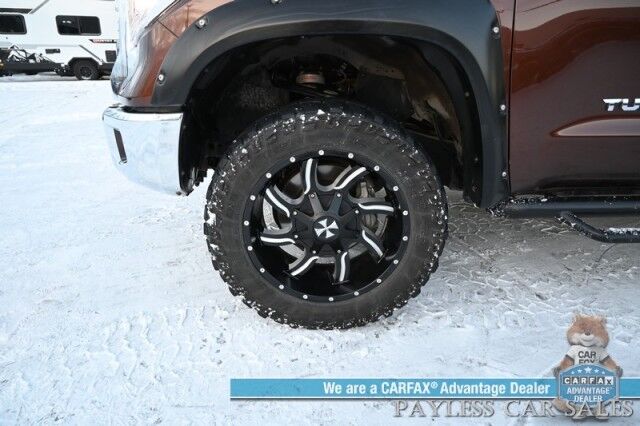 2017 Toyota Tundra SR5 / TRD Off Road Pkg / Crew Cab / Lifted / Power & Heated Cloth Seats / Bluetooth / Back Up Camera / Cruise Control / USB & Aux Jacks / Bed Liner / Running Boards / Tonneau Cover / Custom Wheels / Tow Pkg Anchorage AK 2017 Toyota Tundra SR5 / TRD Off Road Pkg / Crew Cab / Lifted / Power & Heated Cloth Seats / Bluetooth / Back Up Camera / Cruise Control / USB & Aux Jacks / Bed Liner / Running Boards / Tonneau Cover / Custom Wheels / Tow Pkg Anchorage AK