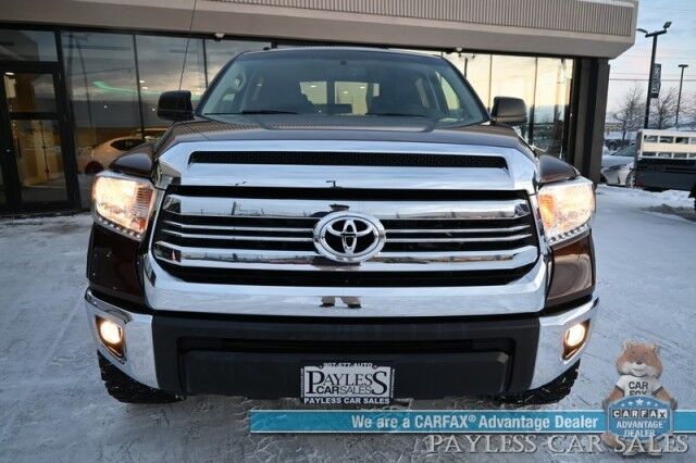 2017 Toyota Tundra SR5 / TRD Off Road Pkg / Crew Cab / Lifted / Power & Heated Cloth Seats / Bluetooth / Back Up Camera / Cruise Control / USB & Aux Jacks / Bed Liner / Running Boards / Tonneau Cover / Custom Wheels / Tow Pkg Anchorage AK 2017 Toyota Tundra SR5 / TRD Off Road Pkg / Crew Cab / Lifted / Power & Heated Cloth Seats / Bluetooth / Back Up Camera / Cruise Control / USB & Aux Jacks / Bed Liner / Running Boards / Tonneau Cover / Custom Wheels / Tow Pkg Anchorage AK