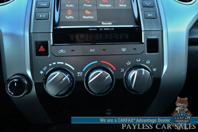 2017 Toyota Tundra SR5 / TRD Off Road Pkg / Crew Cab / Lifted / Power & Heated Cloth Seats / Bluetooth / Back Up Camera / Cruise Control / USB & Aux Jacks / Bed Liner / Running Boards / Tonneau Cover / Custom Wheels / Tow Pkg Anchorage AK