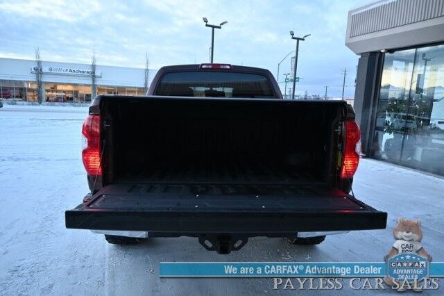2017 Toyota Tundra SR5 / TRD Off Road Pkg / Crew Cab / Lifted / Power & Heated Cloth Seats / Bluetooth / Back Up Camera / Cruise Control / USB & Aux Jacks / Bed Liner / Running Boards / Tonneau Cover / Custom Wheels / Tow Pkg Anchorage AK
