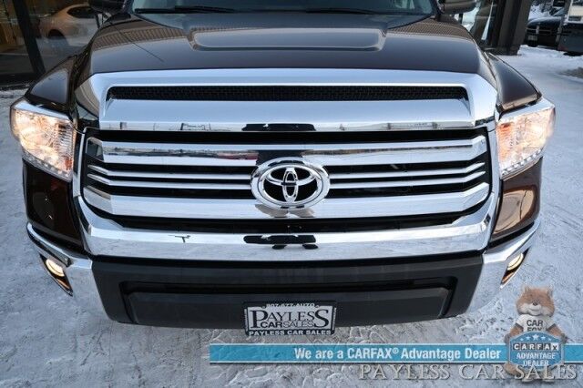 2017 Toyota Tundra SR5 / TRD Off Road Pkg / Crew Cab / Lifted / Power & Heated Cloth Seats / Bluetooth / Back Up Camera / Cruise Control / USB & Aux Jacks / Bed Liner / Running Boards / Tonneau Cover / Custom Wheels / Tow Pkg Anchorage AK