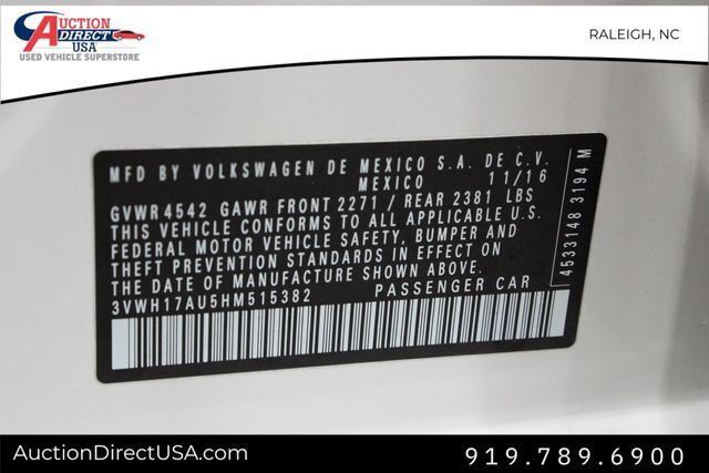 2017 Volkswagen Golf Alltrack TSI SE Raleigh NC