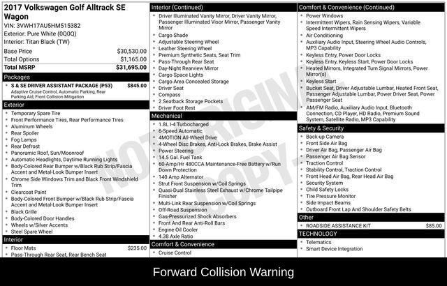 2017 Volkswagen Golf Alltrack TSI SE Raleigh NC