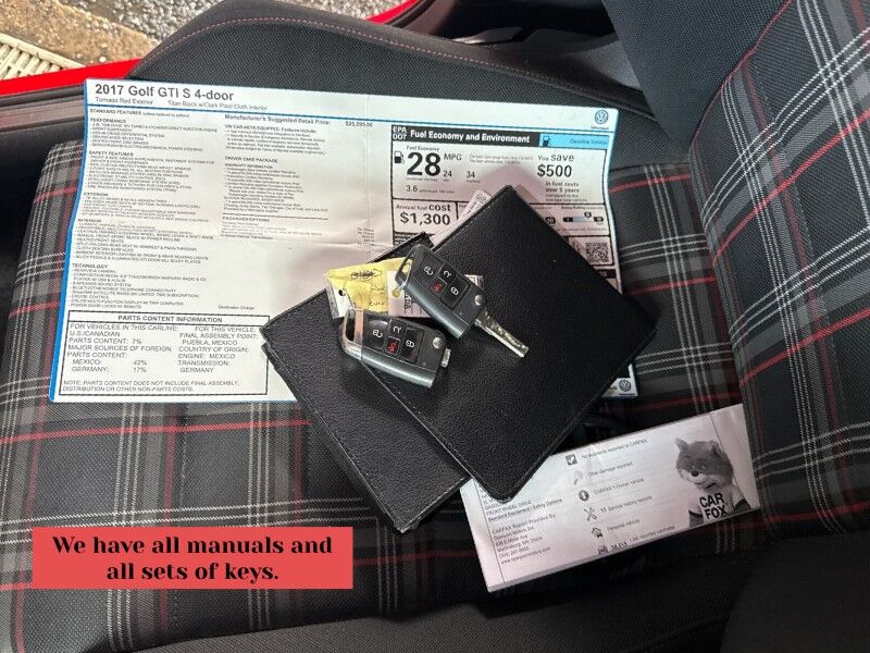 2017 Volkswagen Golf GTI 2.0T Sport 4-Door FWD Arlington VA