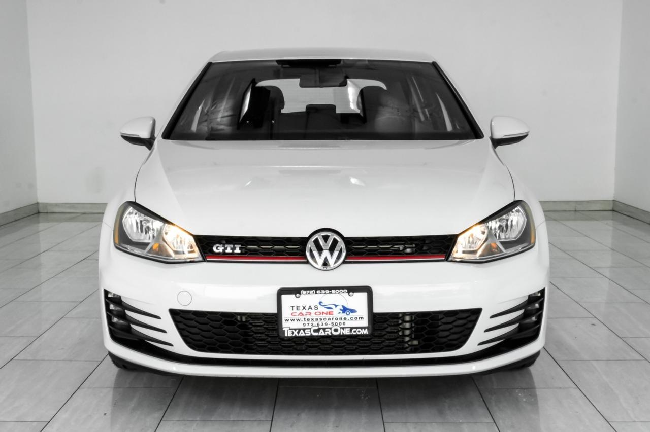 2017 Volkswagen Golf GTI S AUTOMATIC HEATED SEATS REAR CAMERA BLUETOOTH PADDLE SHIFTERS A Carrollton TX