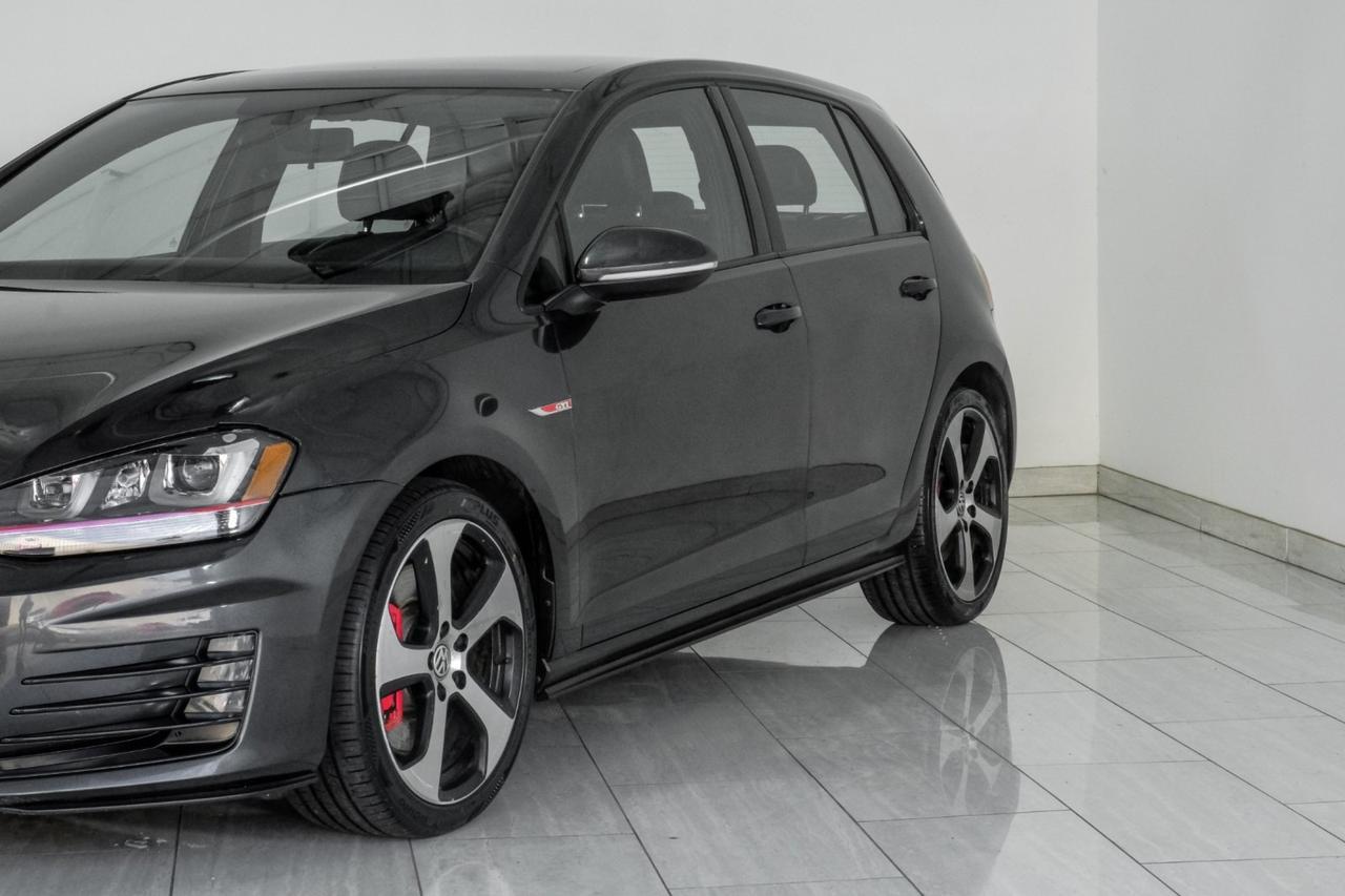 2017 Volkswagen Golf GTI SE AUTOMATIC BLIND SPOT ASSIST NAVIGATION SUNROOF LEATHER HEATED Carrollton TX
