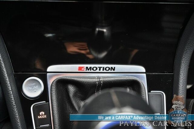 2017 Volkswagen Golf R / AWD / 6-Speed Manual / Driver Assist Pkg / Power & Heated Leather Seats / Navigation / Fender Speakers / Lane Departure & Blind Spot Alert / Bluetooth / Backup Camera / Keyless Entry & Start / 31 MPG Anchorage AK