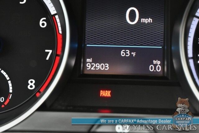 2017 Volkswagen Golf R / AWD / 6-Speed Manual / Driver Assist Pkg / Power & Heated Leather Seats / Navigation / Fender Speakers / Lane Departure & Blind Spot Alert / Bluetooth / Backup Camera / Keyless Entry & Start / 31 MPG Anchorage AK