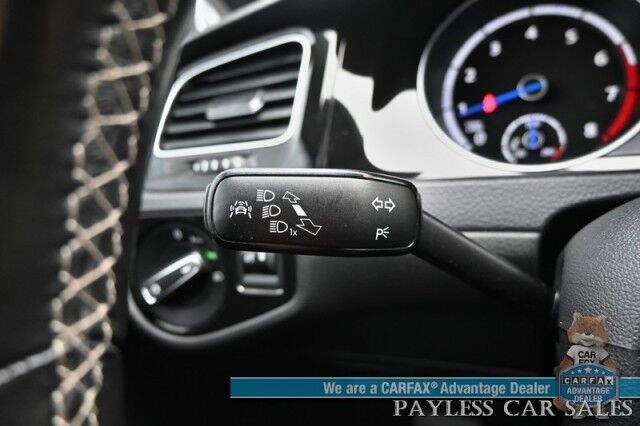 2017 Volkswagen Golf R / AWD / 6-Speed Manual / Driver Assist Pkg / Power & Heated Leather Seats / Navigation / Fender Speakers / Lane Departure & Blind Spot Alert / Bluetooth / Backup Camera / Keyless Entry & Start / 31 MPG Anchorage AK
