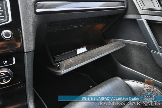 2017 Volkswagen Golf R / AWD / 6-Speed Manual / Driver Assist Pkg / Power & Heated Leather Seats / Navigation / Fender Speakers / Lane Departure & Blind Spot Alert / Bluetooth / Backup Camera / Keyless Entry & Start / 31 MPG Anchorage AK