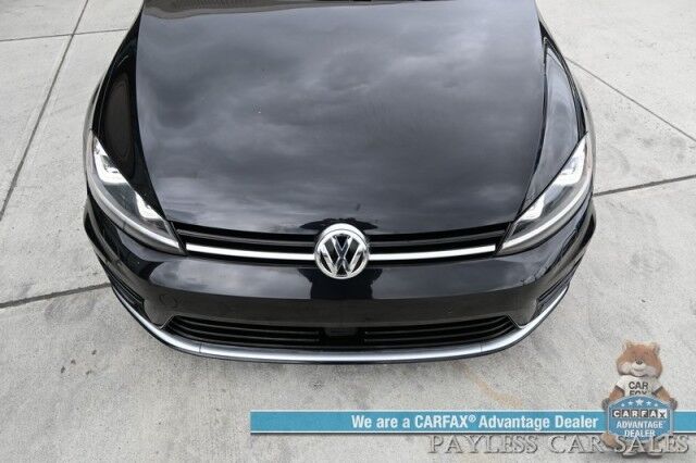 2017 Volkswagen Golf R / AWD / 6-Speed Manual / Driver Assist Pkg / Power & Heated Leather Seats / Navigation / Fender Speakers / Lane Departure & Blind Spot Alert / Bluetooth / Backup Camera / Keyless Entry & Start / 31 MPG Anchorage AK