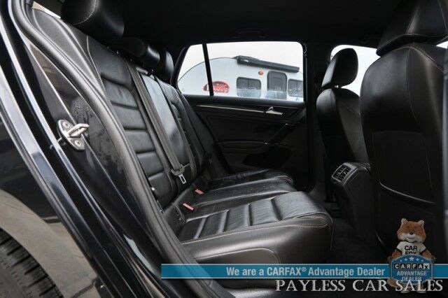2017 Volkswagen Golf R / AWD / 6-Speed Manual / Driver Assist Pkg / Power & Heated Leather Seats / Navigation / Fender Speakers / Lane Departure & Blind Spot Alert / Bluetooth / Backup Camera / Keyless Entry & Start / 31 MPG Anchorage AK