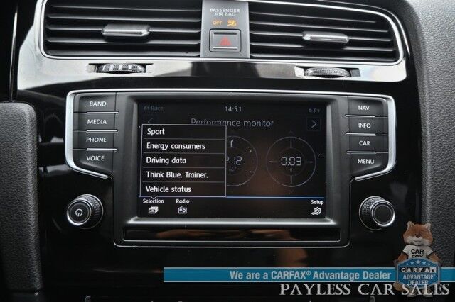 2017 Volkswagen Golf R / AWD / 6-Speed Manual / Driver Assist Pkg / Power & Heated Leather Seats / Navigation / Fender Speakers / Lane Departure & Blind Spot Alert / Bluetooth / Backup Camera / Keyless Entry & Start / 31 MPG Anchorage AK