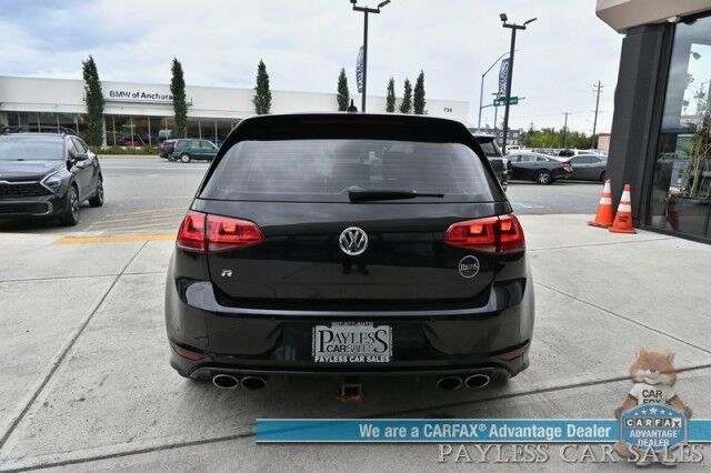 2017 Volkswagen Golf R / AWD / 6-Speed Manual / Driver Assist Pkg / Power & Heated Leather Seats / Navigation / Fender Speakers / Lane Departure & Blind Spot Alert / Bluetooth / Backup Camera / Keyless Entry & Start / 31 MPG Anchorage AK