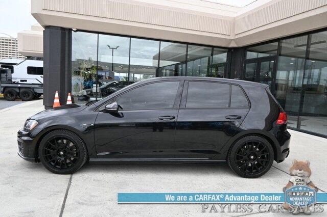 2017 Volkswagen Golf R / AWD / 6-Speed Manual / Driver Assist Pkg / Power & Heated Leather Seats / Navigation / Fender Speakers / Lane Departure & Blind Spot Alert / Bluetooth / Backup Camera / Keyless Entry & Start / 31 MPG Anchorage AK