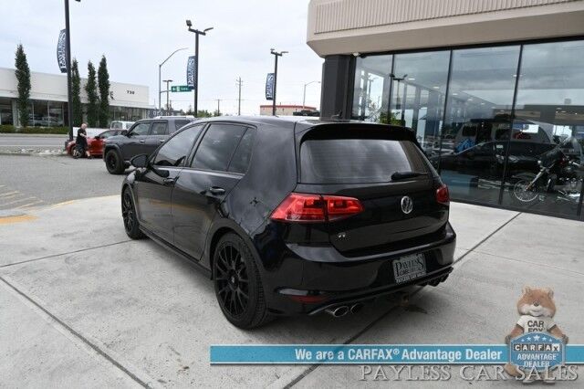2017 Volkswagen Golf R / AWD / 6-Speed Manual / Driver Assist Pkg / Power & Heated Leather Seats / Navigation / Fender Speakers / Lane Departure & Blind Spot Alert / Bluetooth / Backup Camera / Keyless Entry & Start / 31 MPG Anchorage AK
