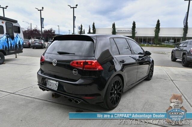 2017 Volkswagen Golf R / AWD / 6-Speed Manual / Driver Assist Pkg / Power & Heated Leather Seats / Navigation / Fender Speakers / Lane Departure & Blind Spot Alert / Bluetooth / Backup Camera / Keyless Entry & Start / 31 MPG Anchorage AK