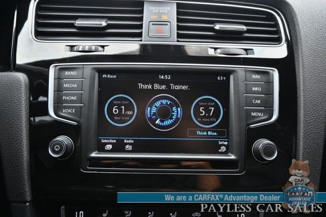 2017 Volkswagen Golf R / AWD / 6-Speed Manual / Driver Assist Pkg / Power & Heated Leather Seats / Navigation / Fender Speakers / Lane Departure & Blind Spot Alert / Bluetooth / Backup Camera / Keyless Entry & Start / 31 MPG Anchorage AK