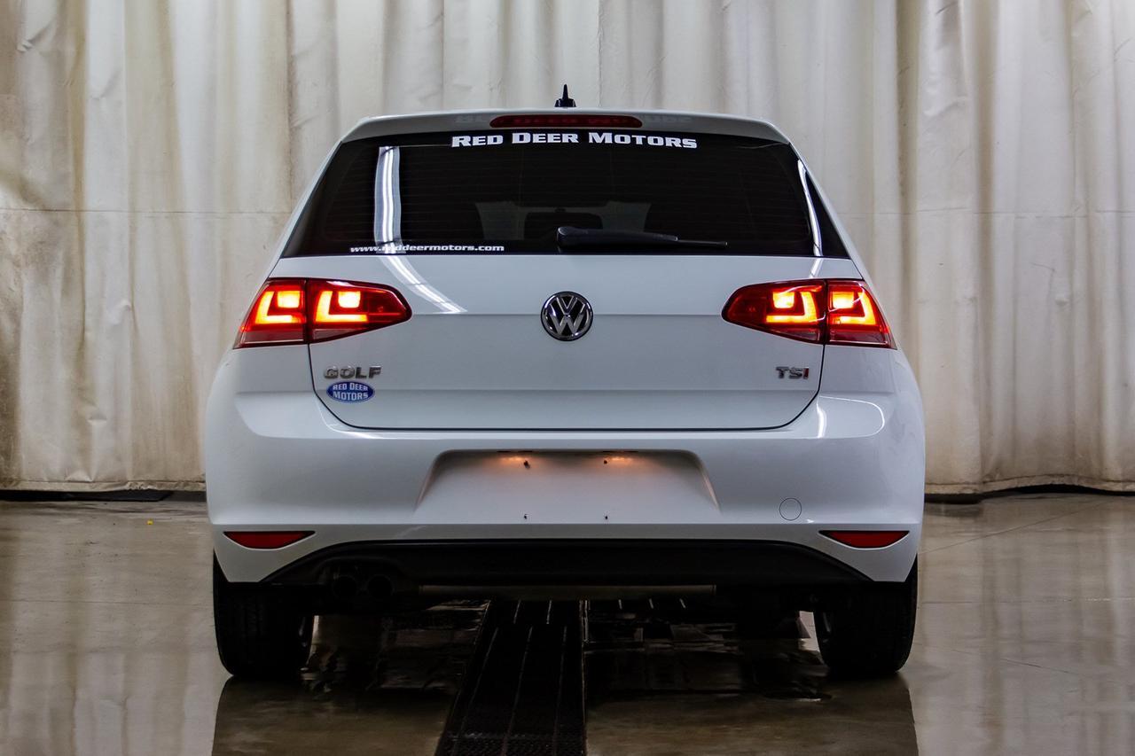 2017 Volkswagen Golf Trendline 4 Door Manual BCam Red Deer AB