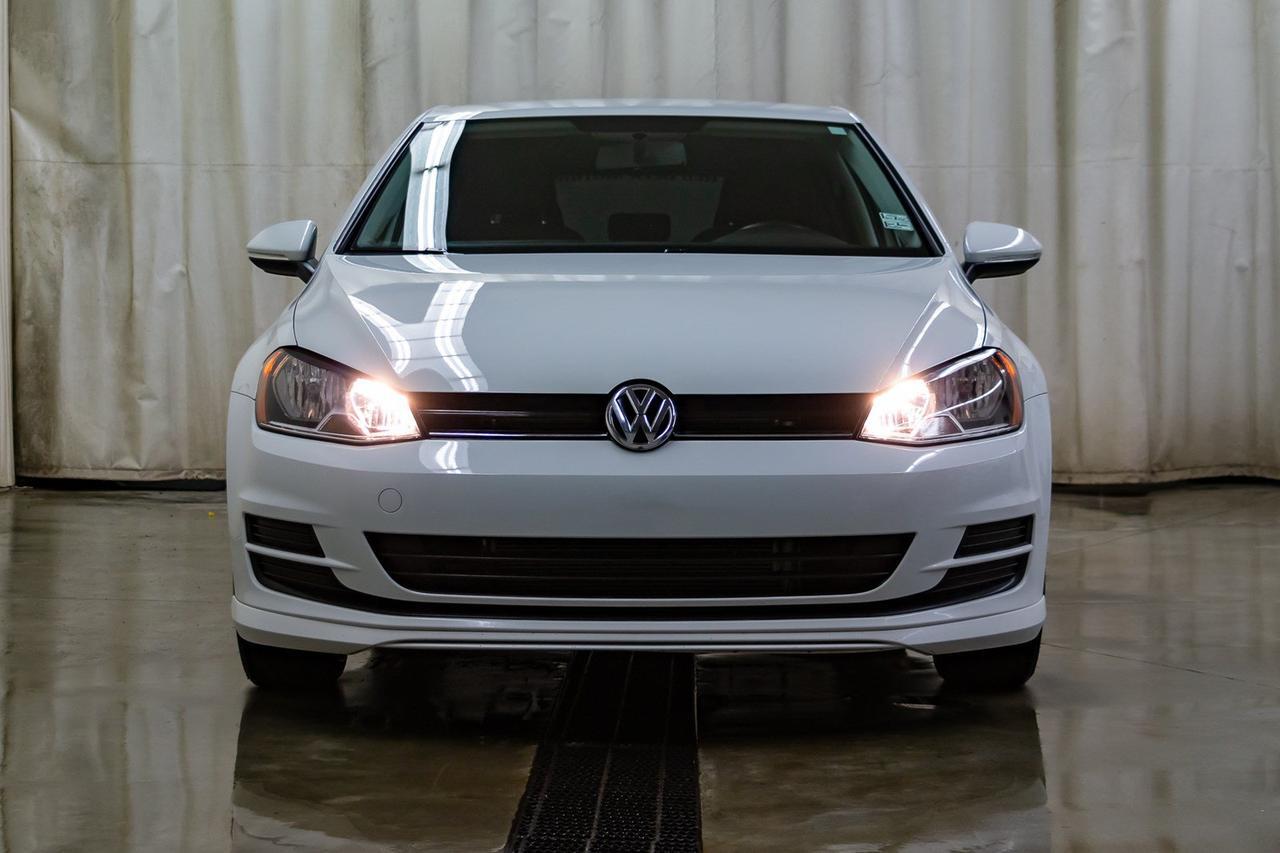 2017 Volkswagen Golf Trendline 4 Door Manual BCam Red Deer AB