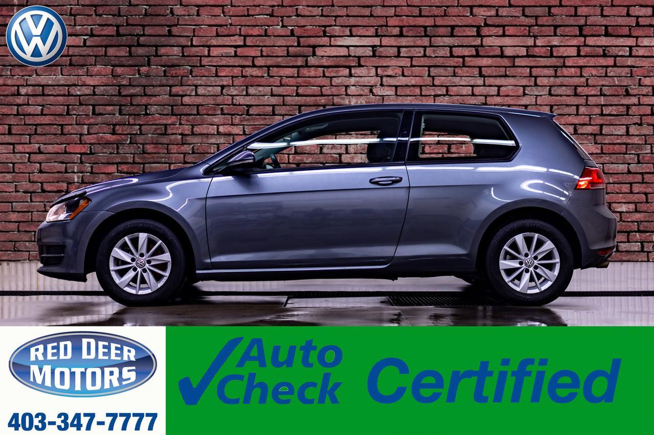 2017 Volkswagen Golf Trendline Manual BCam Red Deer AB