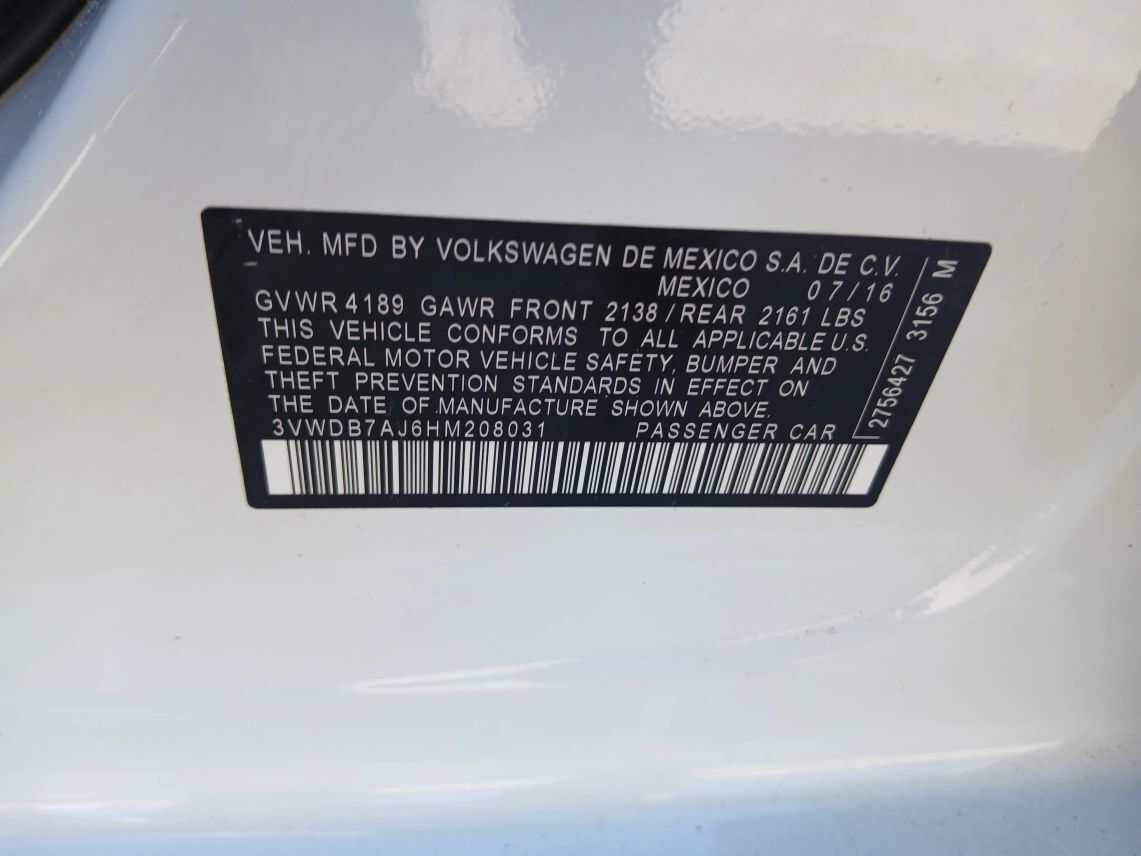 2017 Volkswagen Jetta 1.4T SE Sedan 4D Maitland FL