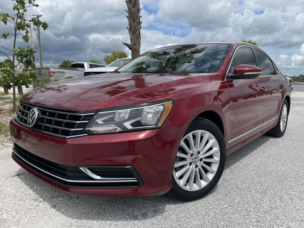 2017 Volkswagen Passat 1.8T SE~LUMBAR SUPPORT~BLIND SPOT WARNING~CRUISE CONTROL~HEATED SEATS~POWER SEATS~REARVIEW CAMERA Sarasota FL