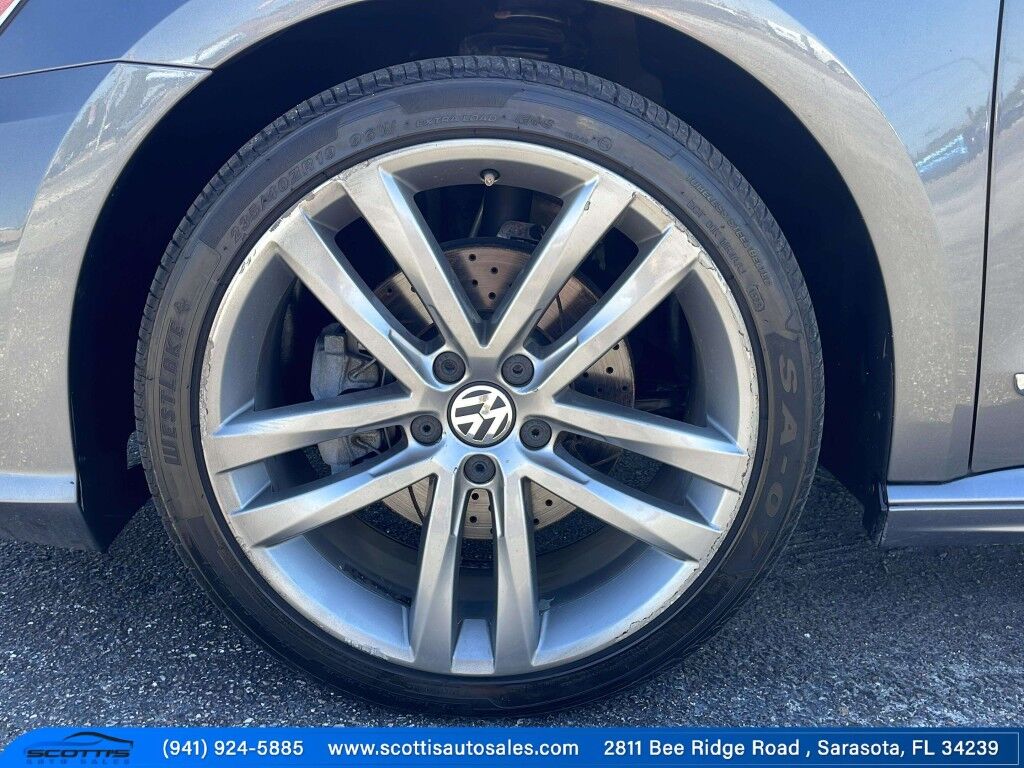 2017 Volkswagen Passat R-Line w/Comfort Pkg~ADJUSTABLE LUMBAR~BLIND SPOT WARNING~BLUETOOTH~BRAKING ASSIST~CRUISE CONTROL~GROUND EFFECTS PACKAGE~HALOGEN HEADLIGTHS~HEATED SIDE MIRRORS~LOW MILES Sarasota FL