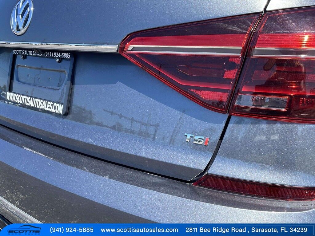 2017 Volkswagen Passat R-Line w/Comfort Pkg~ADJUSTABLE LUMBAR~BLIND SPOT WARNING~BLUETOOTH~BRAKING ASSIST~CRUISE CONTROL~GROUND EFFECTS PACKAGE~HALOGEN HEADLIGTHS~HEATED SIDE MIRRORS~LOW MILES Sarasota FL
