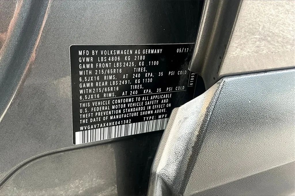 2017 Volkswagen Tiguan 2.0T S Sport Utility 4D Maitland FL