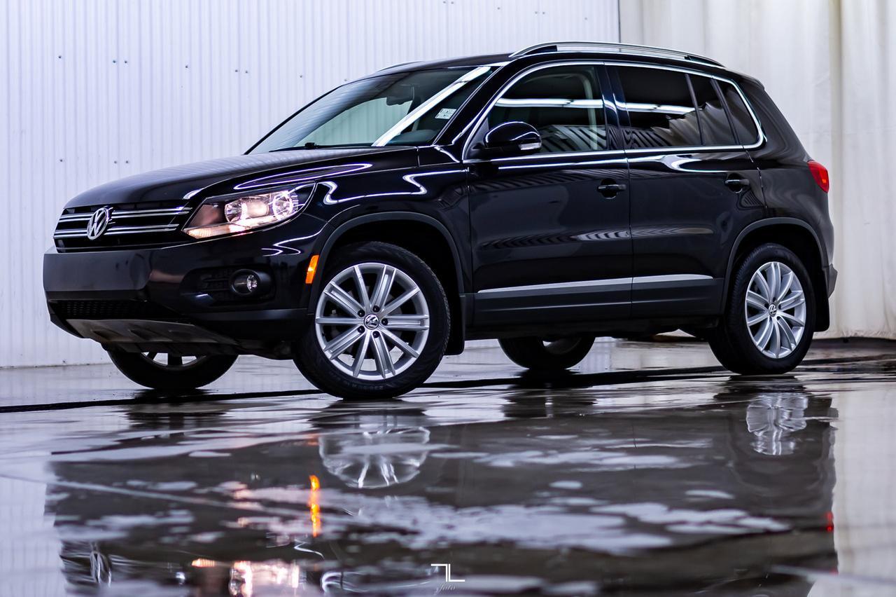 2017 Volkswagen Tiguan 4Motion Comfortline Leather Roof BCam Red Deer AB