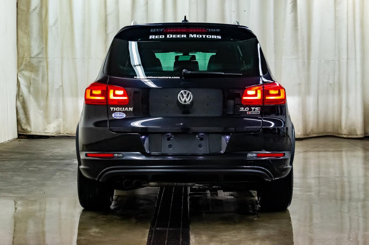 2017 Volkswagen Tiguan 4Motion Highline R-Line Leather Roof Nav Red Deer AB