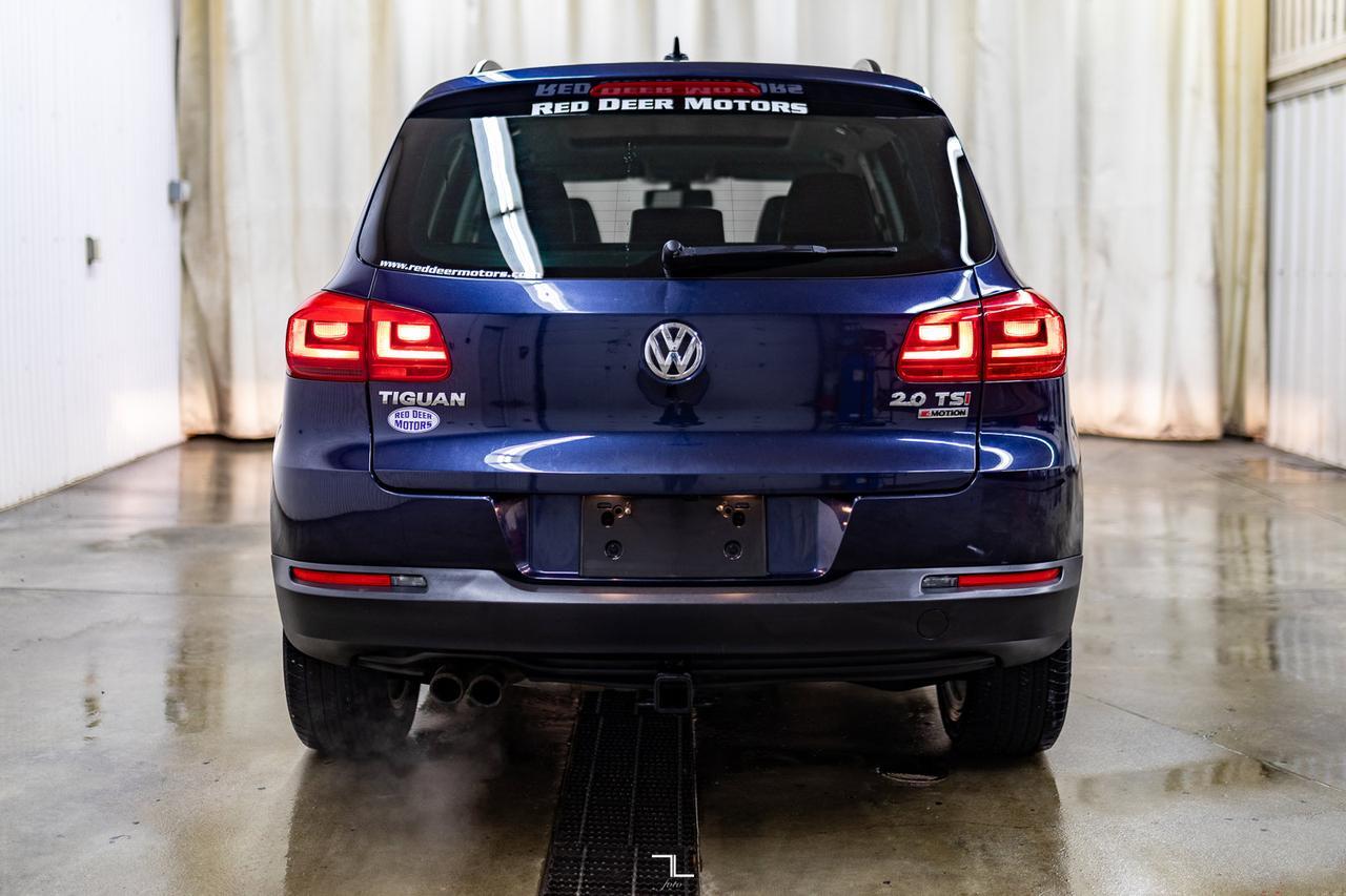 2017 Volkswagen Tiguan 4Motion Wolfsburg Edition Leather Roof BCam Red Deer AB