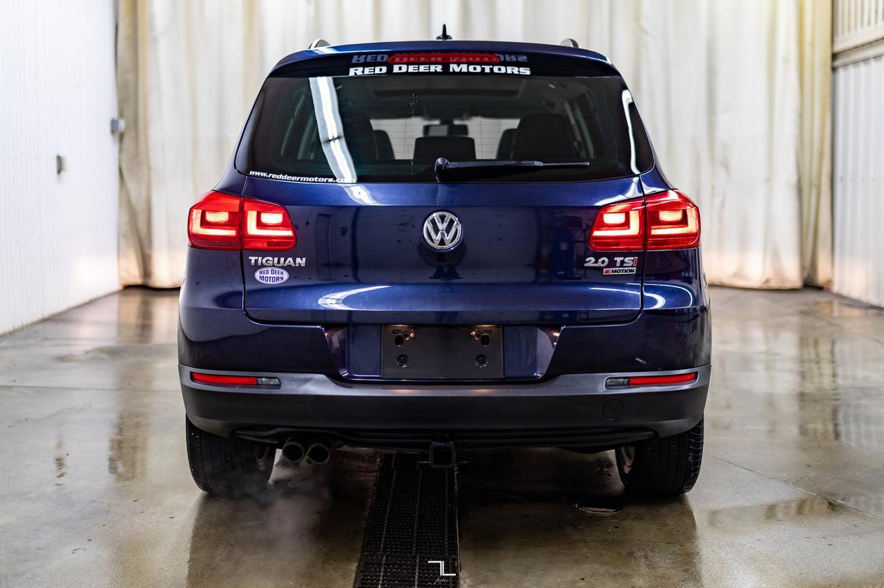 2017 Volkswagen Tiguan 4Motion Wolfsburg Edition Leather Roof BCam Red Deer AB