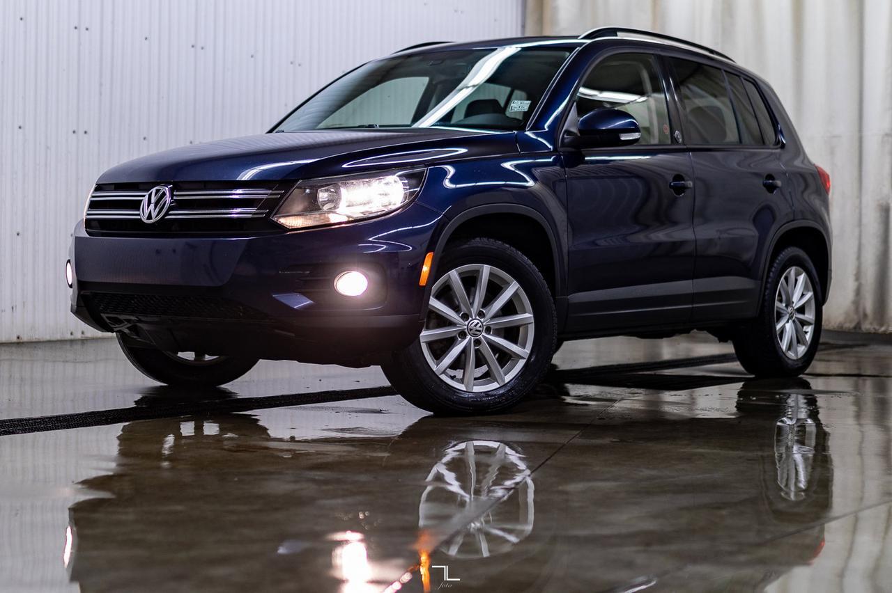 2017 Volkswagen Tiguan 4Motion Wolfsburg Edition Leather Roof BCam Red Deer AB