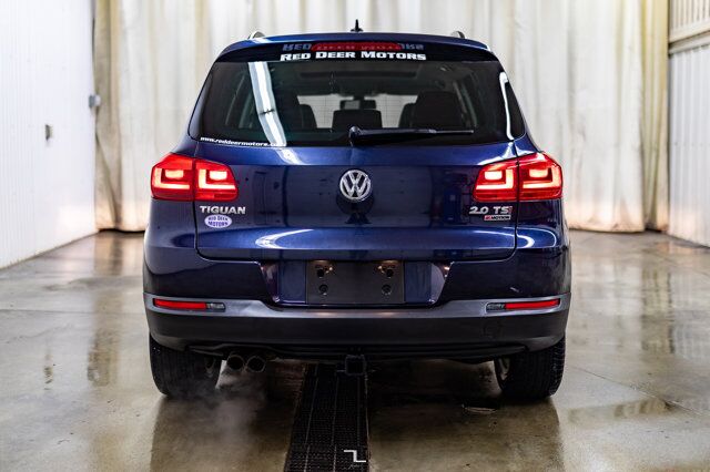 2017 Volkswagen Tiguan 4Motion Wolfsburg Edition Leather Roof BCam Red Deer AB