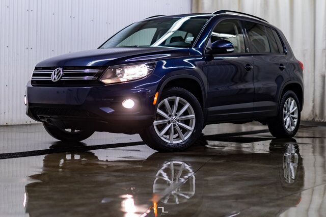 2017 Volkswagen Tiguan 4Motion Wolfsburg Edition Leather Roof BCam Red Deer AB