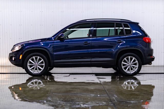 2017 Volkswagen Tiguan 4Motion Wolfsburg Edition Leather Roof BCam Red Deer AB