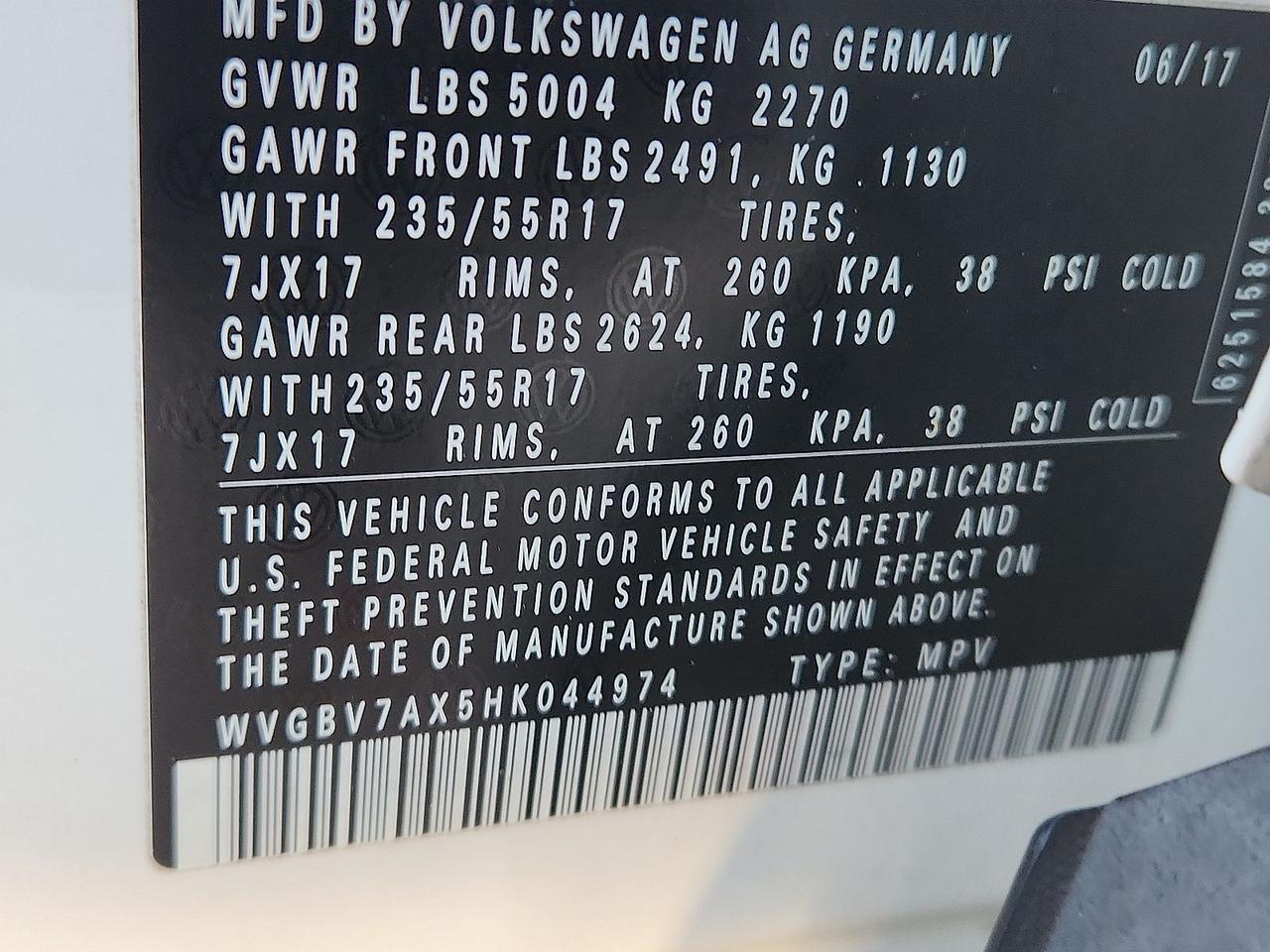 2017 Volkswagen Tiguan Limited 2.0T Philadelphia PA