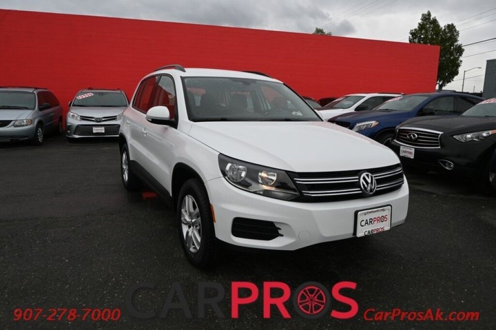 2017 Volkswagen Tiguan S - 2.0L - Automatic - All Drive Wheel - Front Leather Heated Seats - Bluetooth - Backup Camera - Keyless Entry - Push To Start - Tow Package Anchorage AK