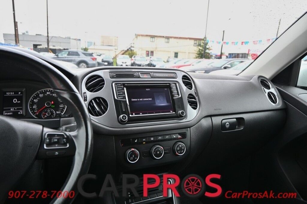 2017 Volkswagen Tiguan S - 2.0L - Automatic - All Drive Wheel - Front Leather Heated Seats - Bluetooth - Backup Camera - Keyless Entry - Push To Start - Tow Package Anchorage AK