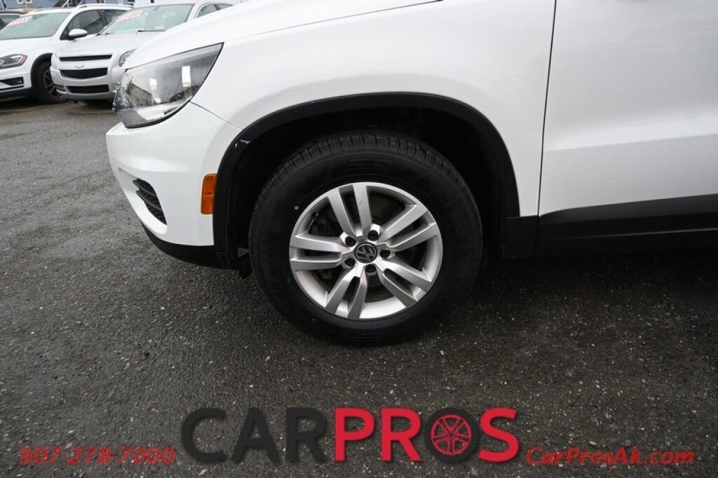 2017 Volkswagen Tiguan S - 2.0L - Automatic - All Drive Wheel - Front Leather Heated Seats - Bluetooth - Backup Camera - Keyless Entry - Push To Start - Tow Package Anchorage AK