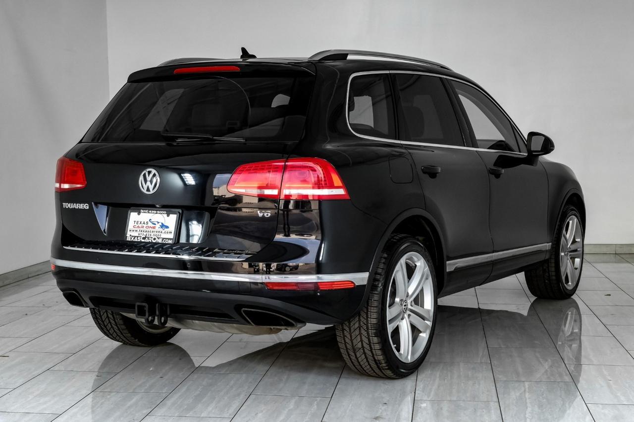 2017 Volkswagen Touareg V6 EXECUTIVE 4MOTION NAVIGATION PANORAMA LEATHER SEATS REAR CAME Carrollton TX