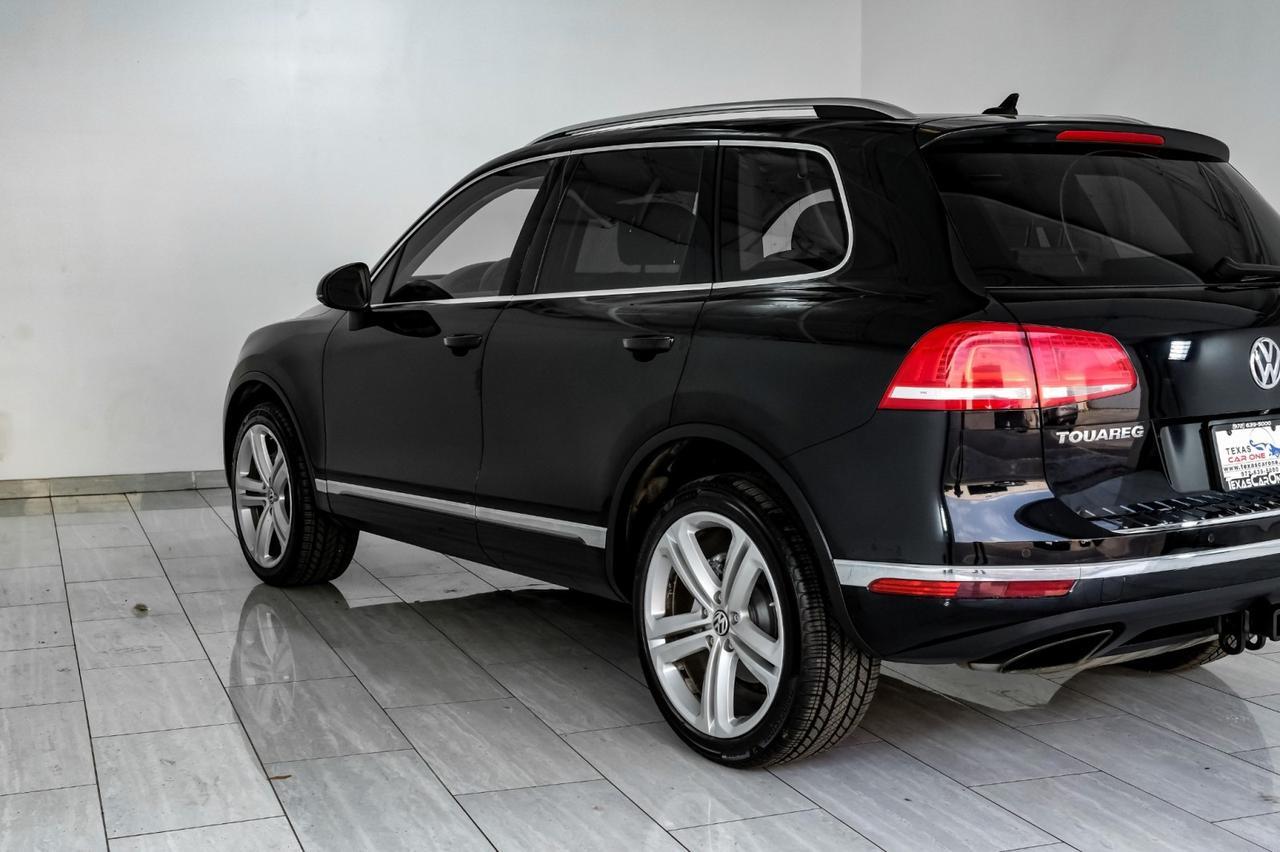 2017 Volkswagen Touareg V6 EXECUTIVE 4MOTION NAVIGATION PANORAMA LEATHER SEATS REAR CAME Carrollton TX