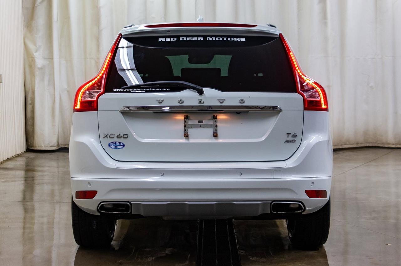 2017 Volvo XC60 AWD T6 Drive-E Premier Leather Roof Nav Red Deer AB