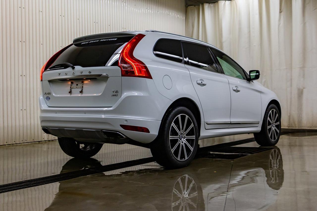 2017 Volvo XC60 AWD T6 Drive-E Premier Leather Roof Nav Red Deer AB