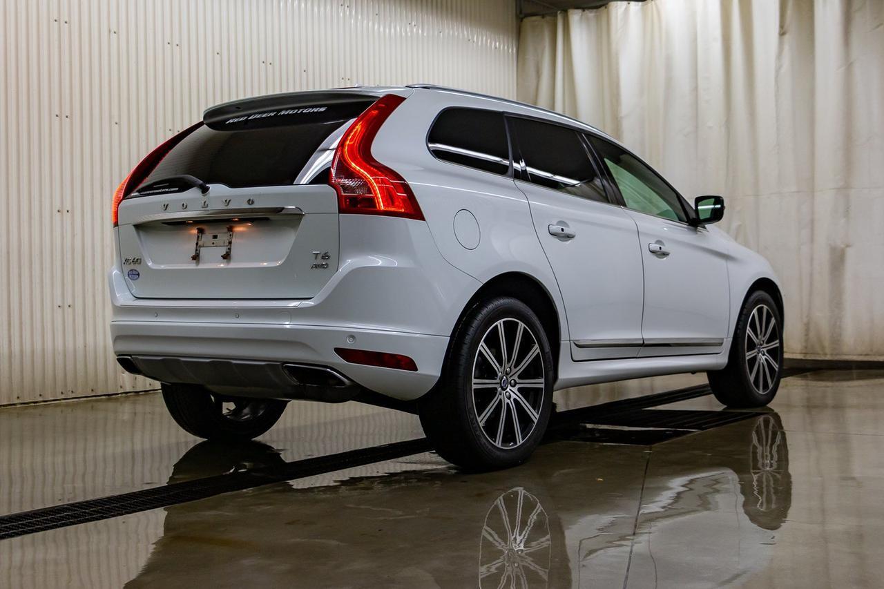 2017 Volvo XC60 AWD T6 Drive-E Premier Leather Roof Nav Red Deer AB