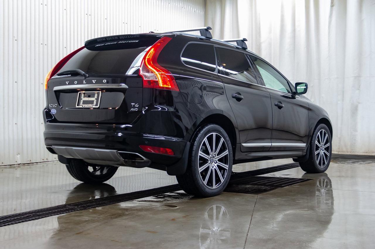2017 Volvo XC60 AWD T6 Premier Leather Roof Nav Red Deer AB